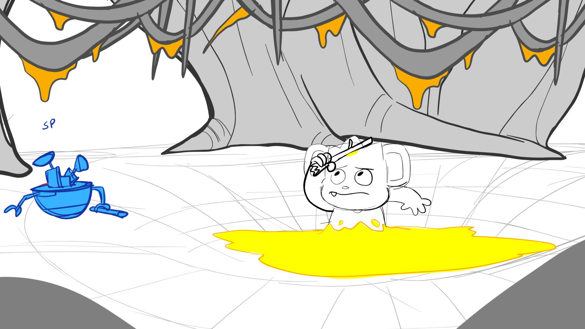 Fun with Nubs — Ep. 112, lámina 058, storyboard by Melissa Ballesteros